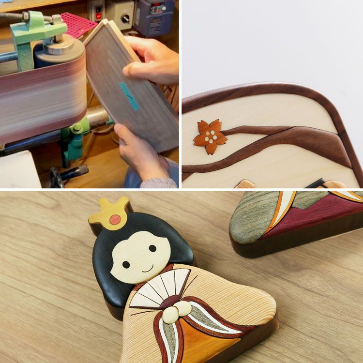 雛人形ひな人形インテリアかわいいおしゃれ木日本製木製