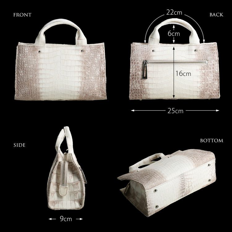 BOLINI 牛革 ハンドバッグ 2WAY ヒマラヤクロコ型押し 馬 鍵 BOLINI 牛革 ハンドバッグ 2WAY ヒマラヤクロコ型押し 馬 鍵