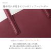 キズや汚れが付きにくいサフィアーノレザーを使用