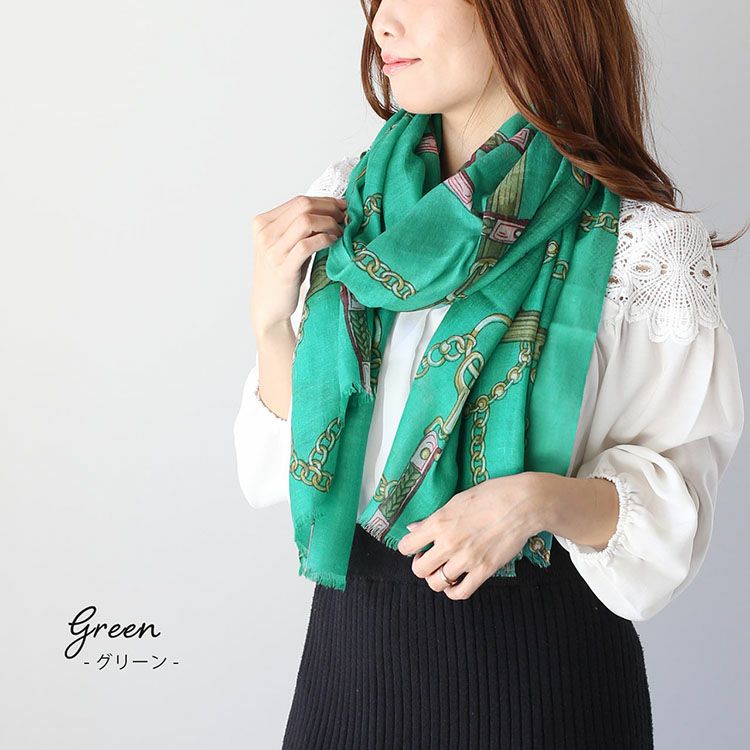 リネンカシミヤストール