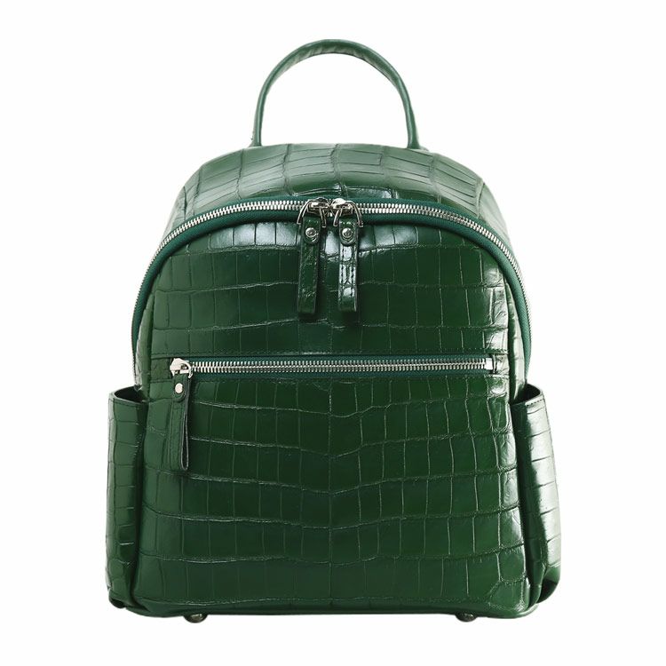 クロコダイル マット 加工 リュック 2WAY レディース バッグ クロコダイル マット 加工 リュック 2WAY レディース バッグ