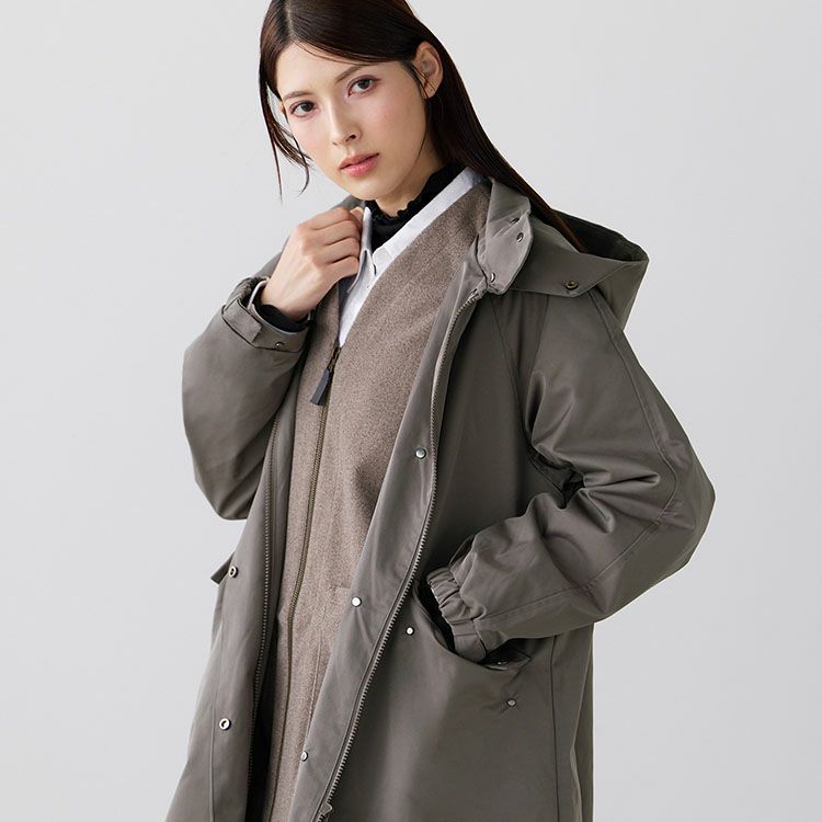 モッズコート秋冬アウター前立て