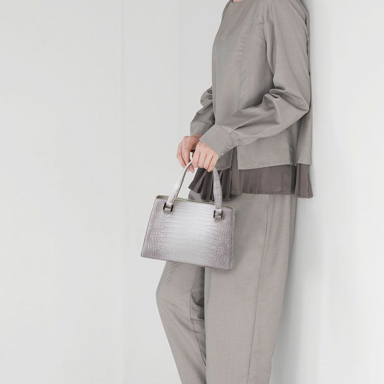 ヒマラヤクロコダイル2wayハンドバッグ