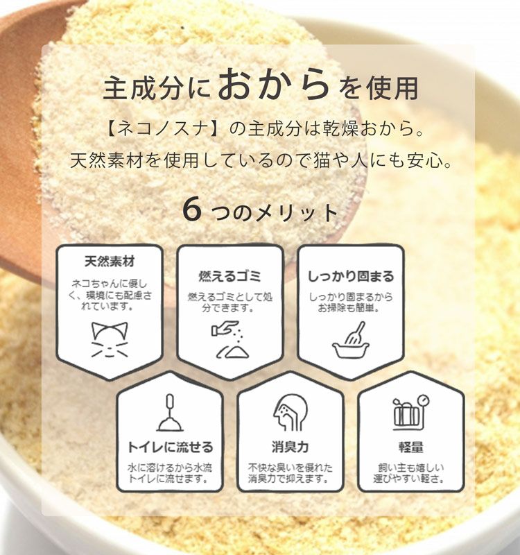 猫砂健康チェックおからベントナイト天然素材phおしっこチェック おから ベントナイト