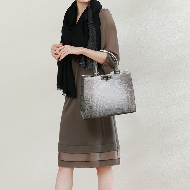 ヒマラヤスモールクロコダイル2wayトートバッグ