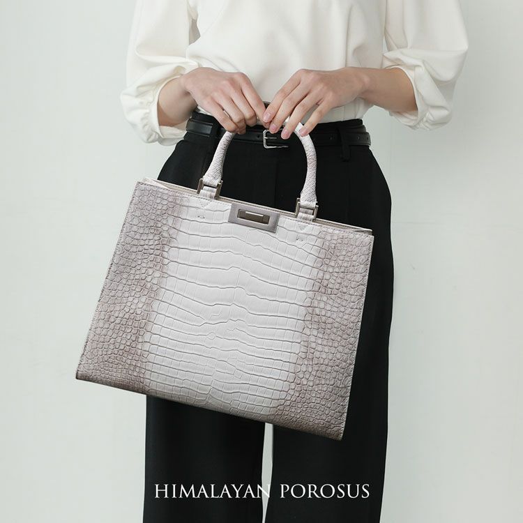 ヒマラヤスモールクロコダイル2wayトートバッグ