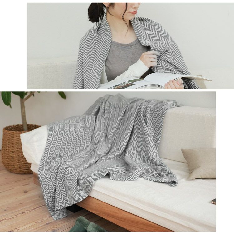 カシミヤ100%ブランケット厚手ふんわり