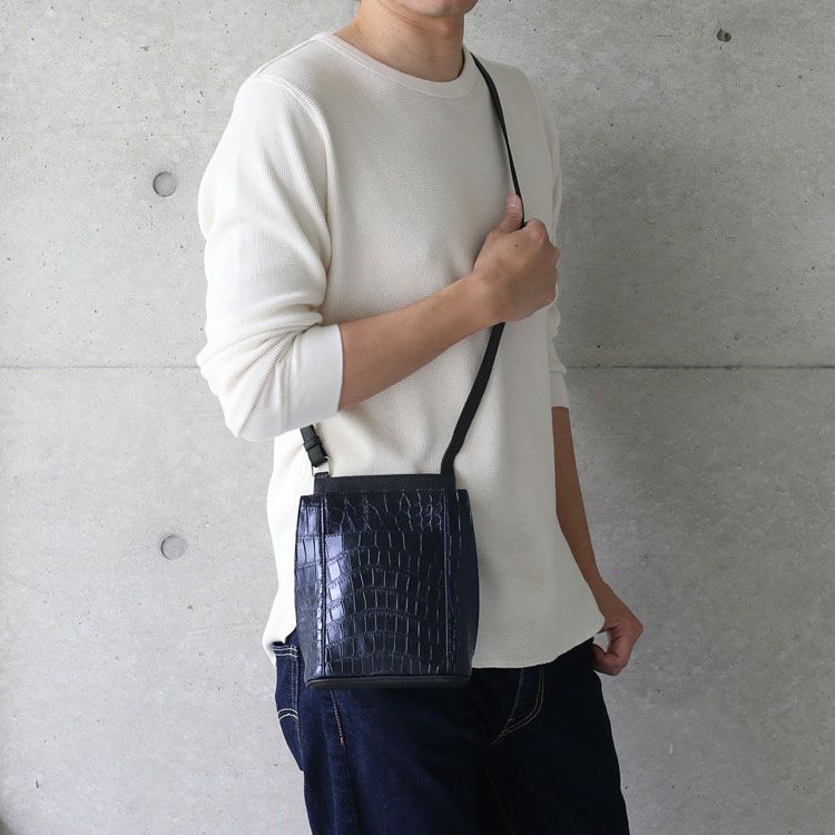 クロコダイルショルダーバッグ