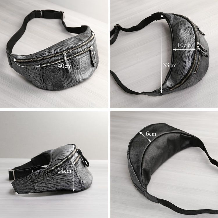 リザード日本製ボディバッグのサイズ