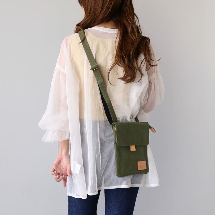 pistacheサコッシュ日本製バッグ豊岡製鞄