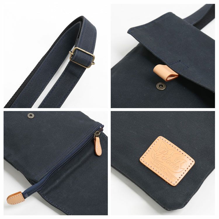 pistacheサコッシュ日本製バッグ豊岡製鞄ディテール