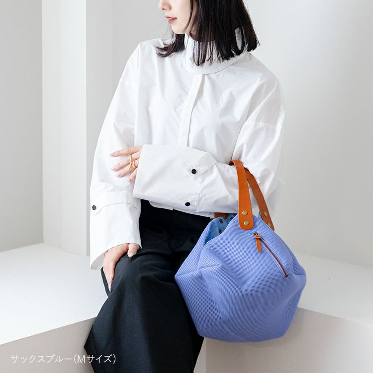 HALEINE折りたためるハンドバッグレディースオリガミバッグMサイズLサイズ