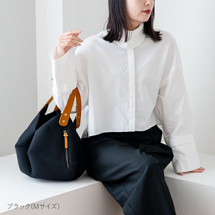 HALEINE折りたためるハンドバッグレディースオリガミバッグMサイズLサイズ
