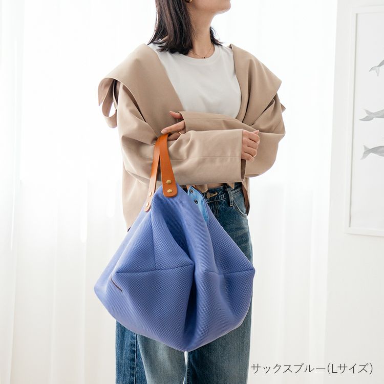 HALEINE折りたためるハンドバッグレディースオリガミバッグMサイズLサイズ