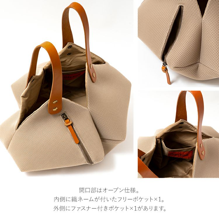 HALEINE折りたためるハンドバッグレディースオリガミバッグMサイズLサイズ