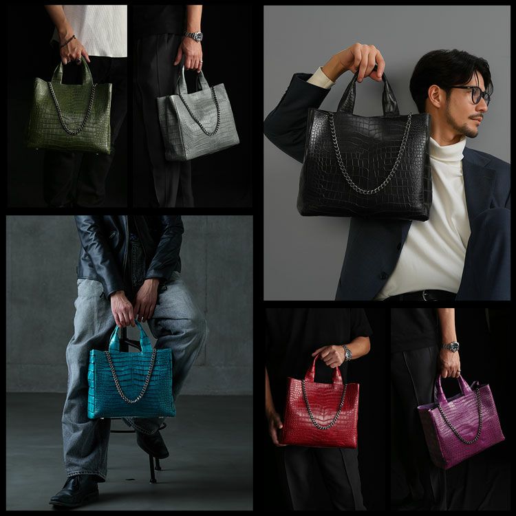 ポロサスメンズトートバッグ