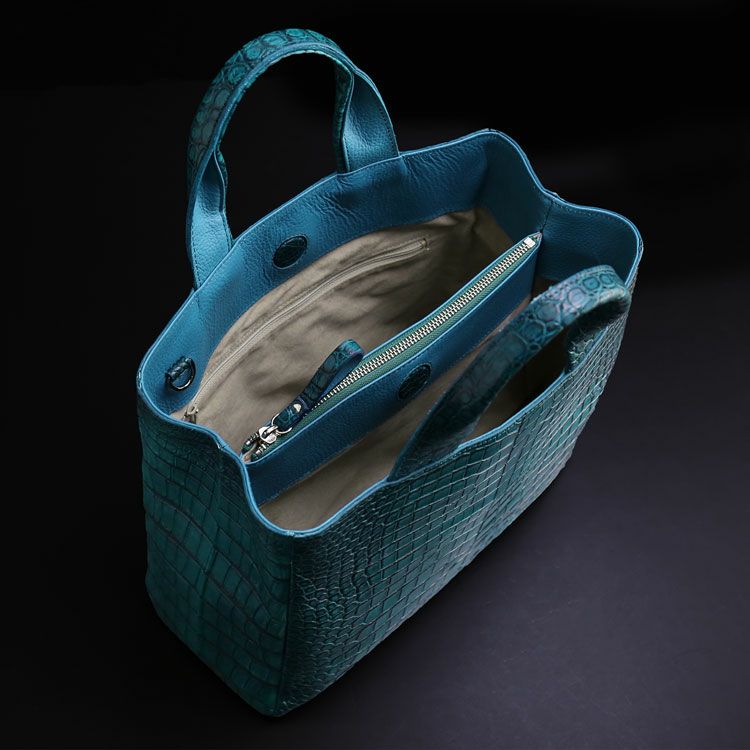 クロコダイルバッグの内装