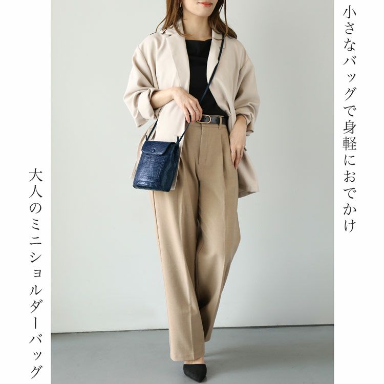 ちょっとしたお出かけにちょうどいいショルダーバッグ