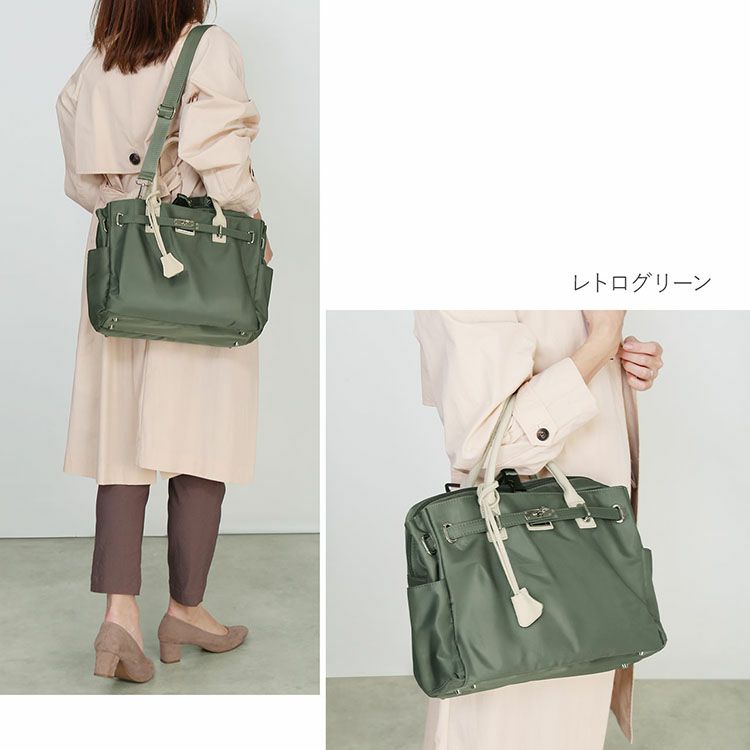 バッグレディース4wayハンドバッグナイロンA4PC収納