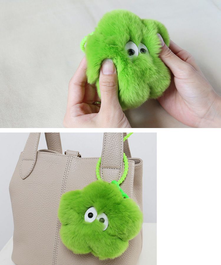 フラワーファーチャームグリーン