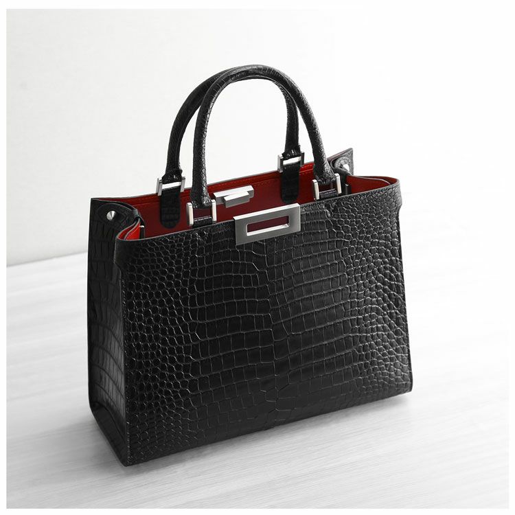 スモールクロコダイル2wayミディアムトートバッグ