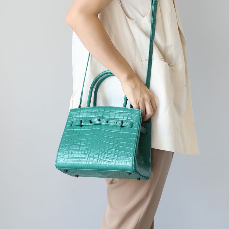 ナイルクロコダイル2wayショルダーバッグ