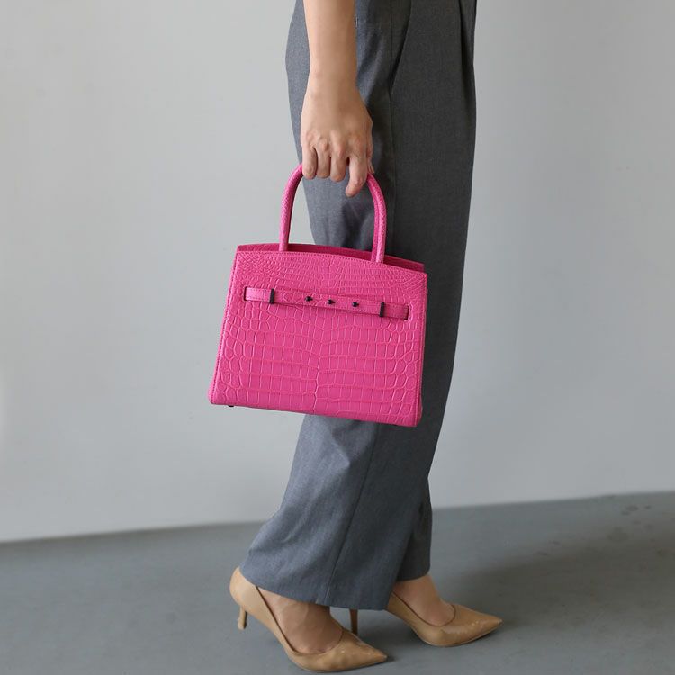 ナイルクロコダイル2wayハンドバッグ