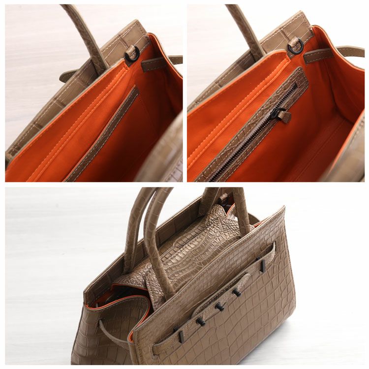 ナイルクロコダイル2wayハンドバッグ