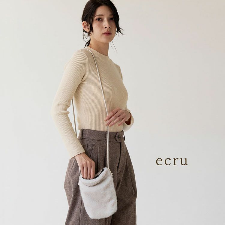 ファーバッグミニショルダーサコッシュレディースバッグ【ネコポスで送料無料】(07000660r)