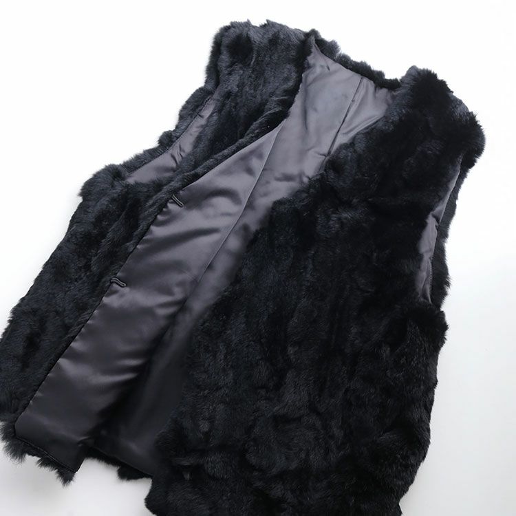 ファーベストレッキスファーベストVネックレディースブラック(01000917r)