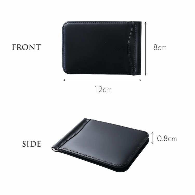 コードバンマネークリップメンズ財布メンズ財布折り財布二つ折り(09000694r)