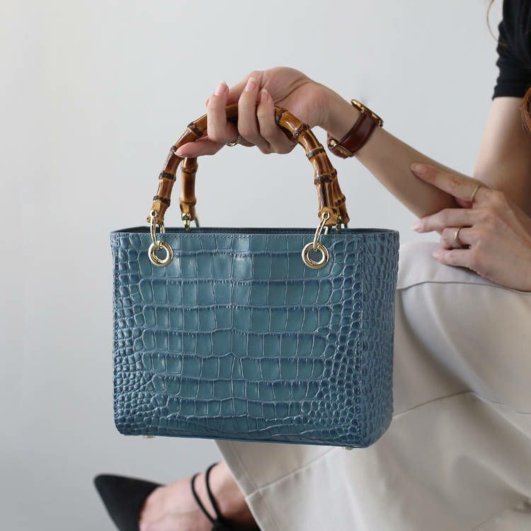 バンブーハンドル×イタリアンレザー