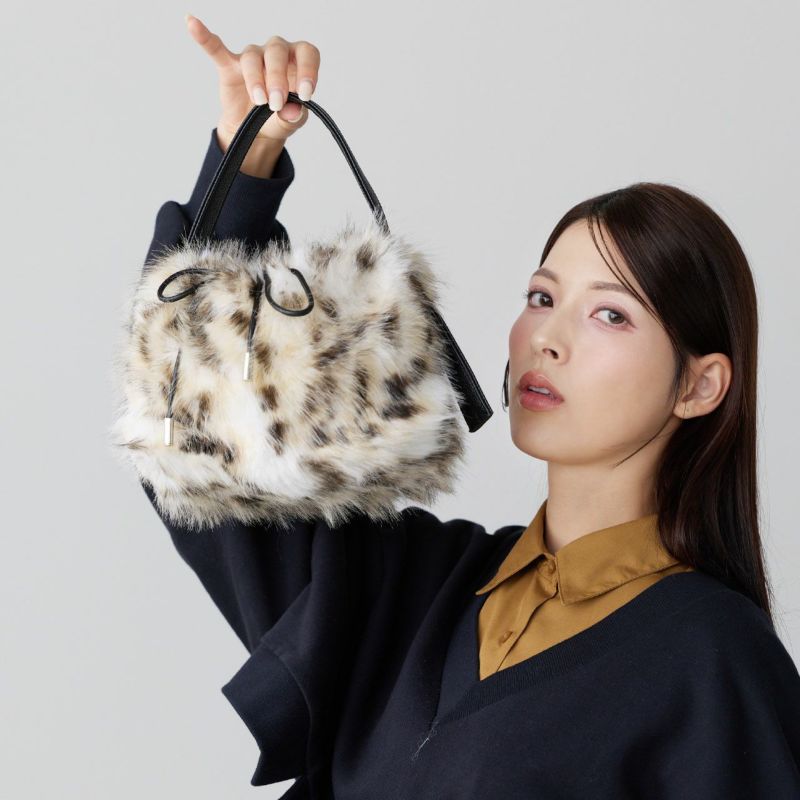 ふわふわエコファーバッグ
