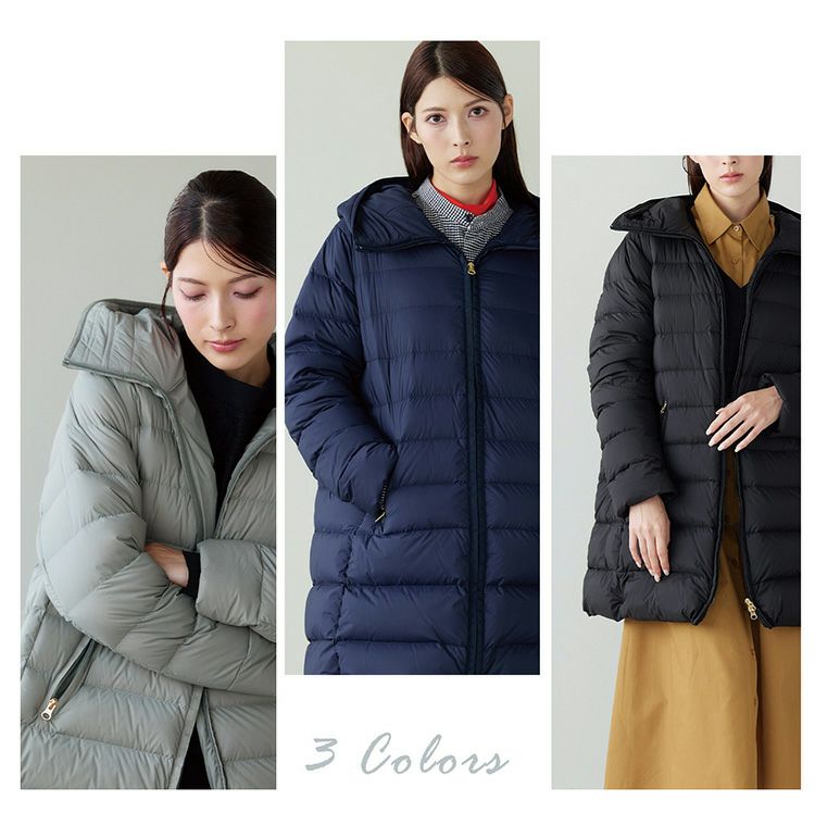 軽くあたたかい高品質ハンガリーグースダウンコート