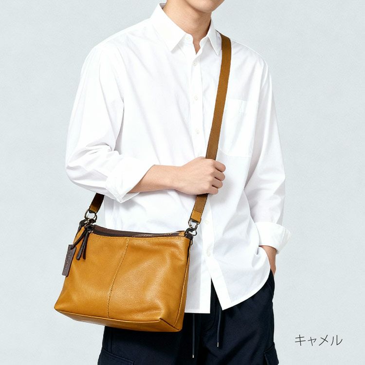 本革2wayバッグ日本製