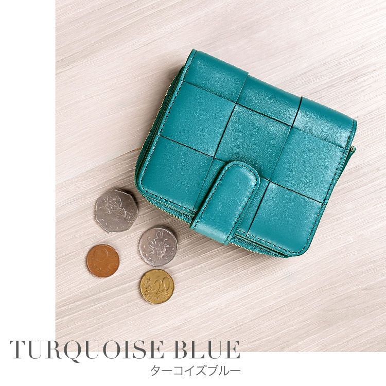 二つ折り財布レディースかわいい大人使いやすい財布コンパクト(07000680r)