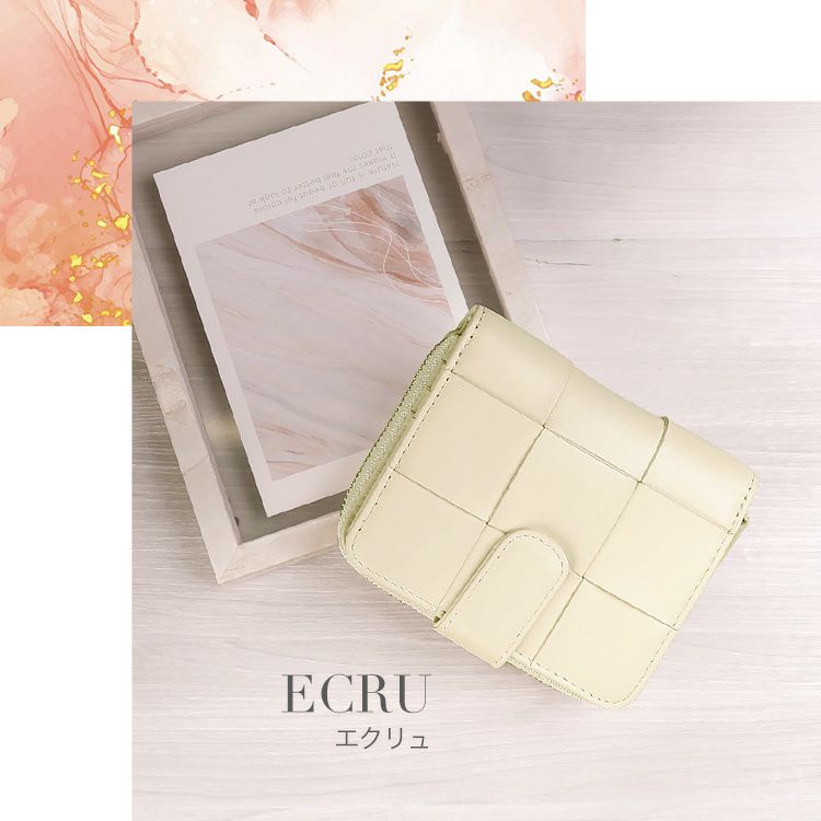 二つ折り財布レディースかわいい大人使いやすい財布コンパクト(07000680r)